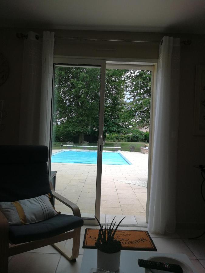 Au Doux Repos Bed and Breakfast Lucbardez-et-Bargues Exteriör bild